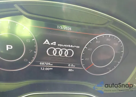 2017 Audi A4 2.0T Premium из США, поврежденный, VIN WAUENAF48HN064614